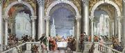 Paolo Veronese feast in the house of levi oil painting reproduction